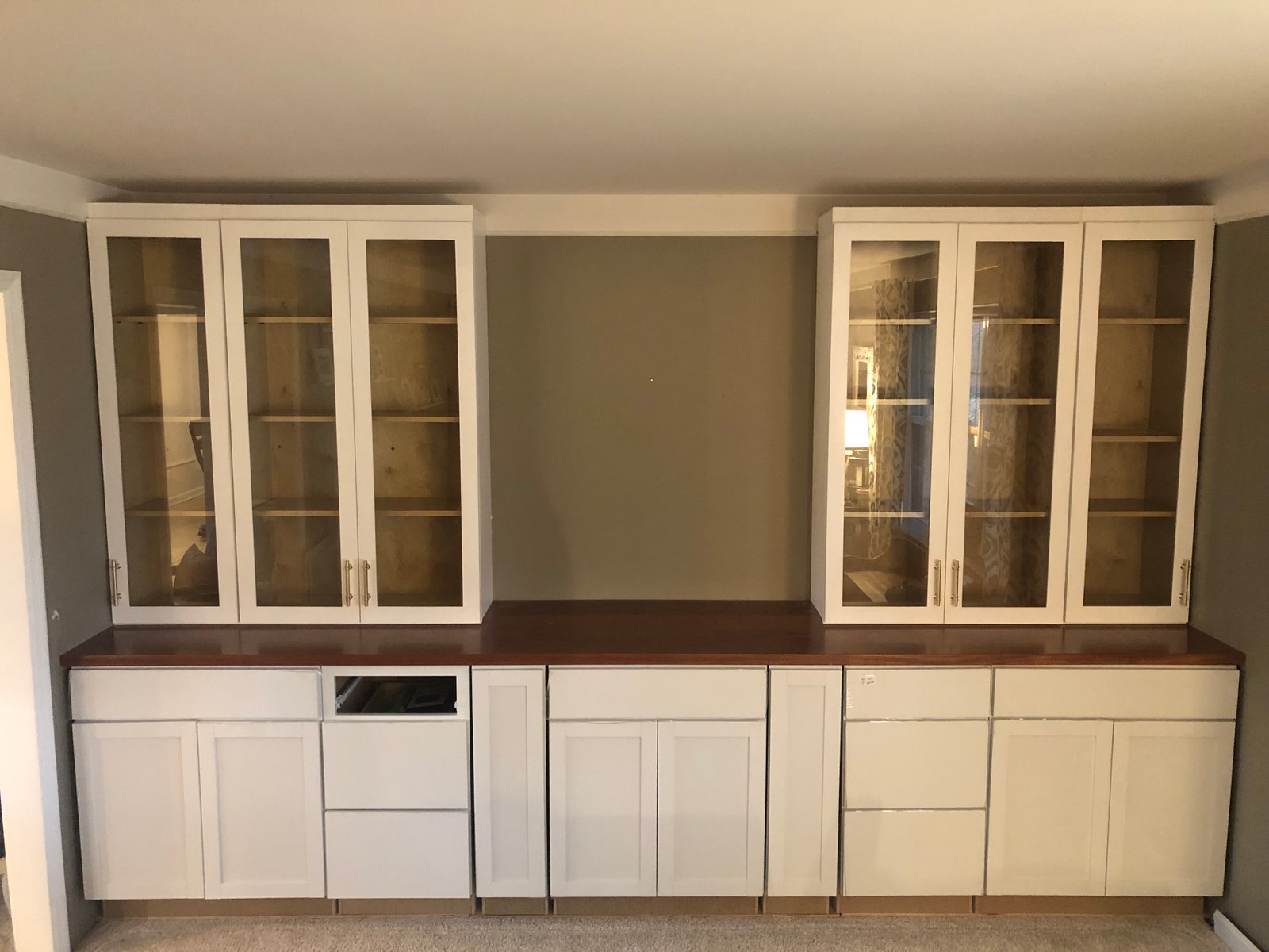 Cabinets after remodel