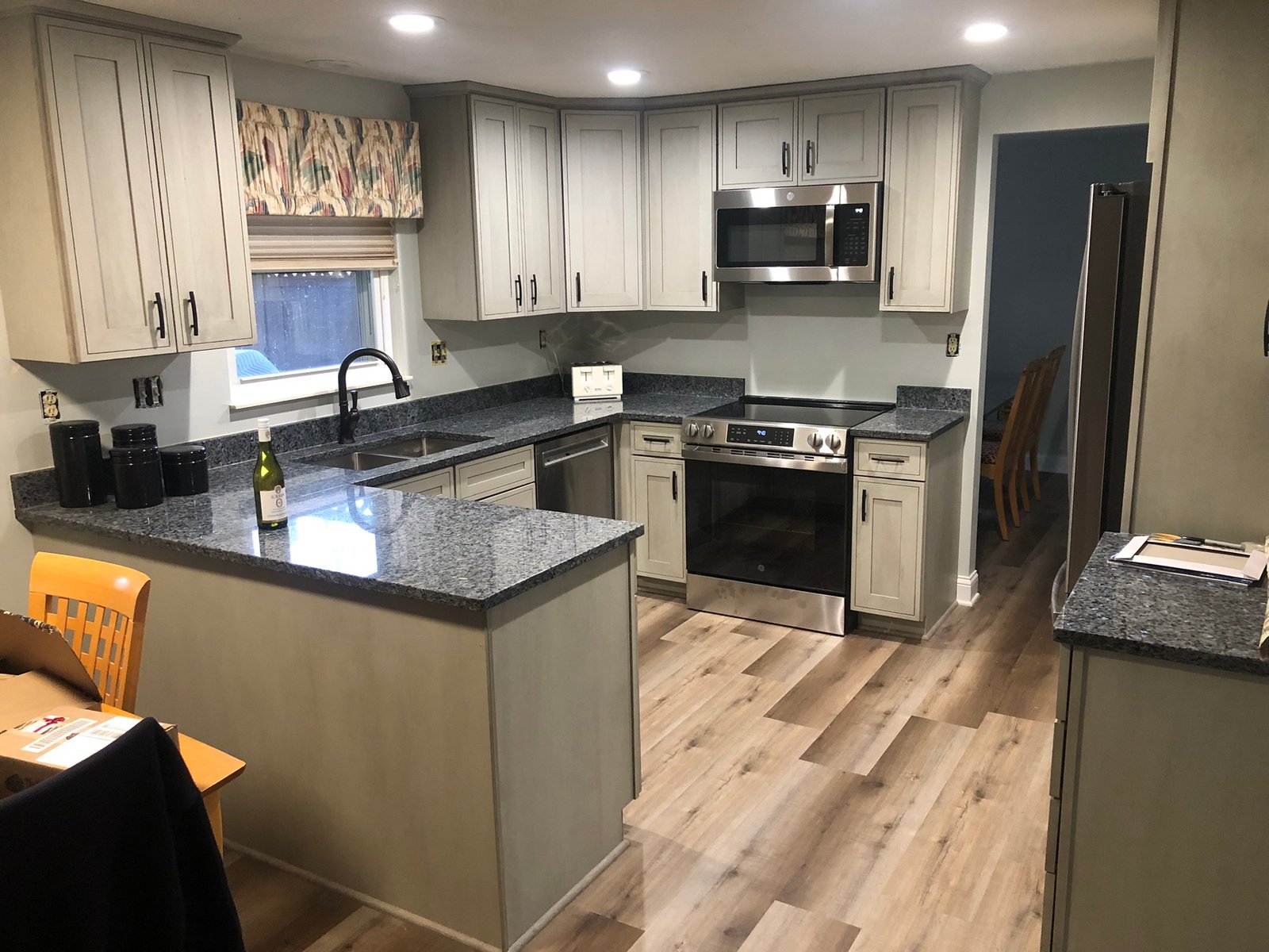 Completed kitchen remodel in Cincinnati
