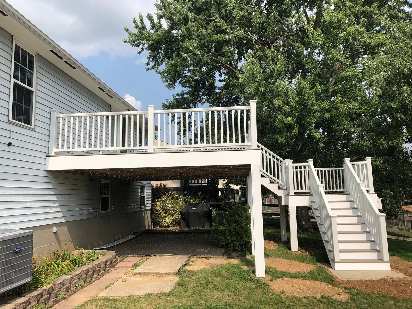 Deck project after photo